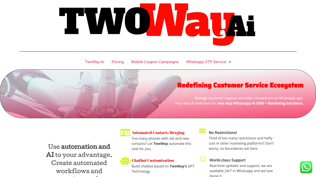 Many Contacts Whatsapp + Ai Platform for Sales And Customer Service