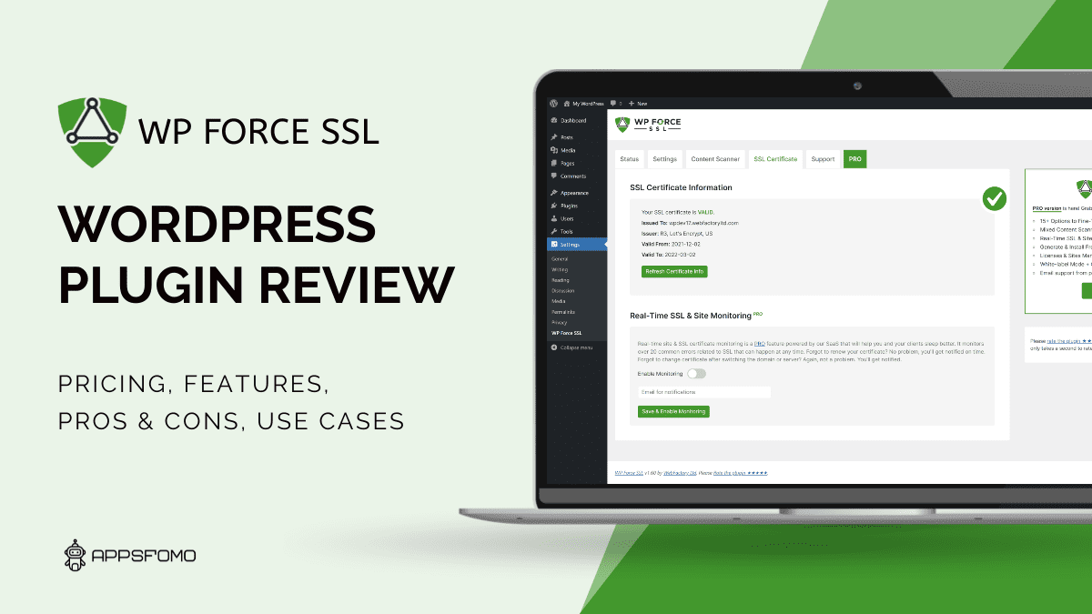 Wp Force Ssl Testimonials