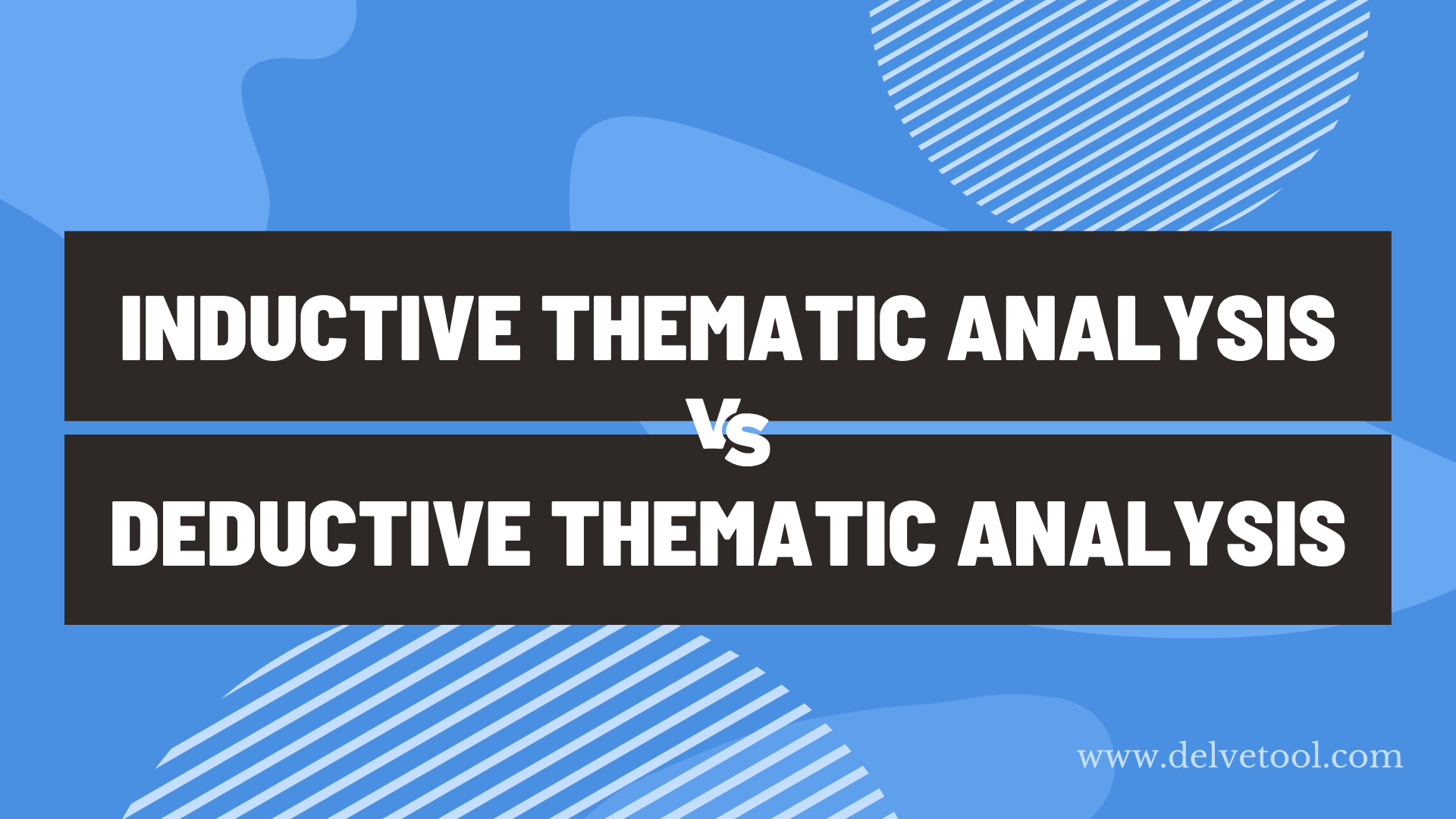 Inductive Thematic Analysis.