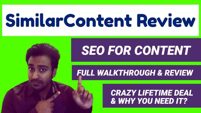 Similarcontent Lifetime Deal
